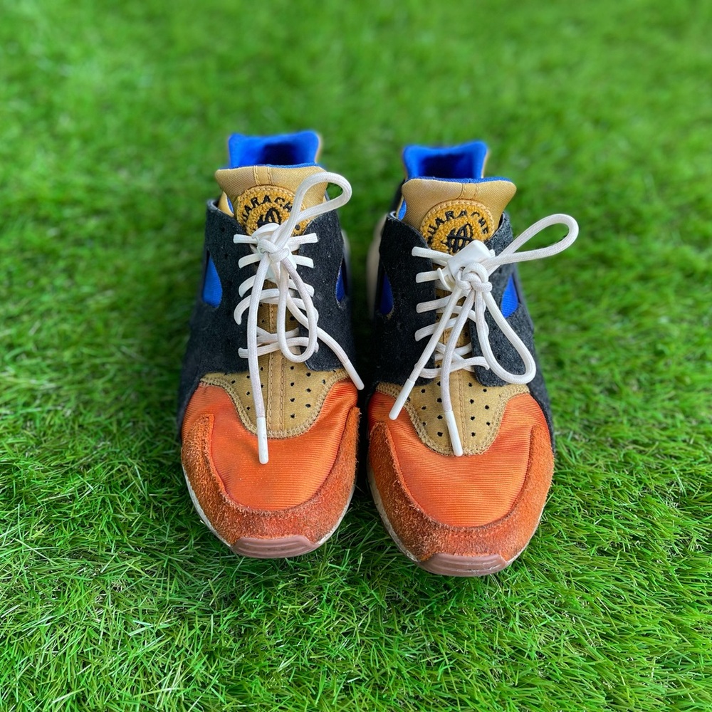 Nike Blue and Orange Sneakers